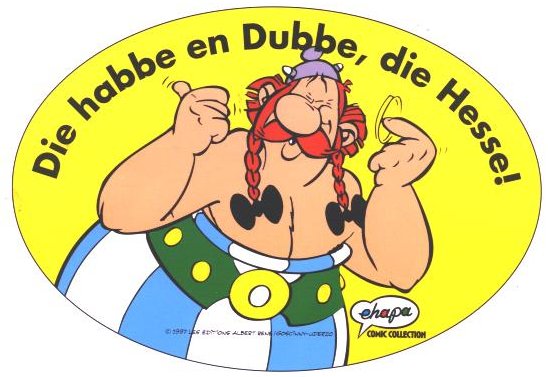 Obelix hat recht